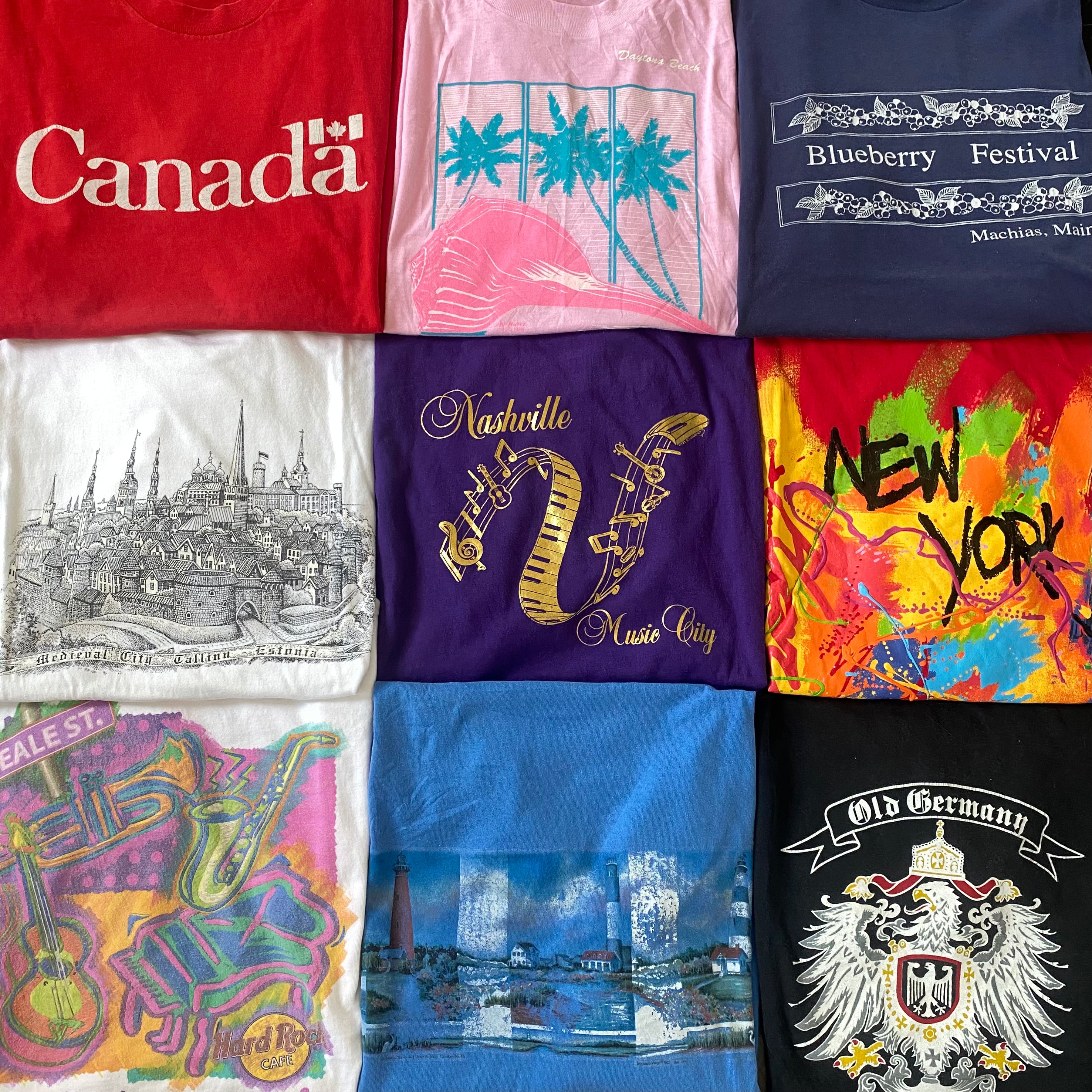 Destination/Tourist T-Shirt Mix